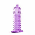 Crystal Dotted Condom Reusable Sleeve