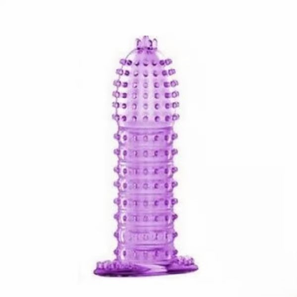 Crystal Dotted Condom Reusable Sleeve