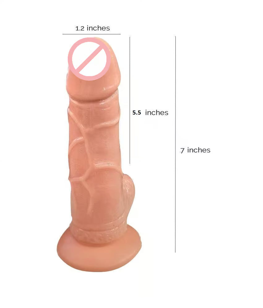 Super Duper Realistic Skin Dragon Silicon Dildo 5 Inch