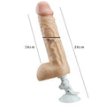 Realistic Automatic Vibrating Rotating Dildo