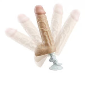 Realistic Automatic Vibrating Rotating Dildo