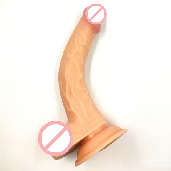 8 Inch Cute Boy My Silicon Dildo With Suction Cup