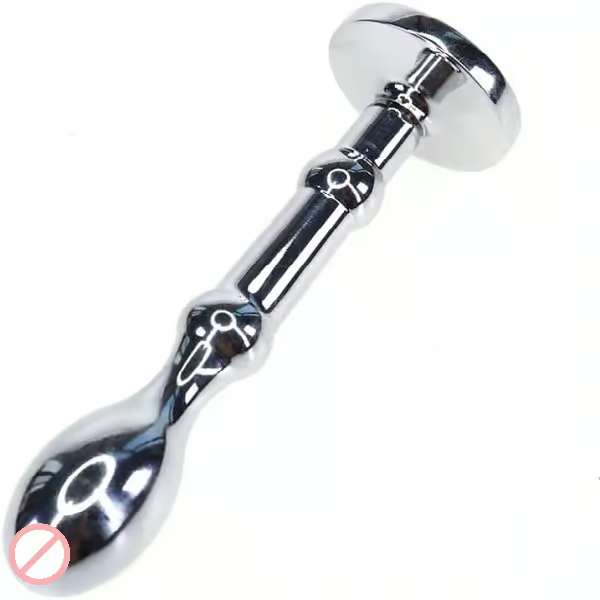 Bondage Masters Butt Plug Metal Tunnel With Removable End
