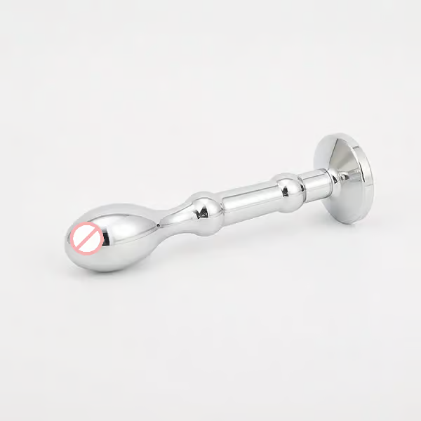 Bondage Masters Butt Plug Metal Tunnel With Removable End