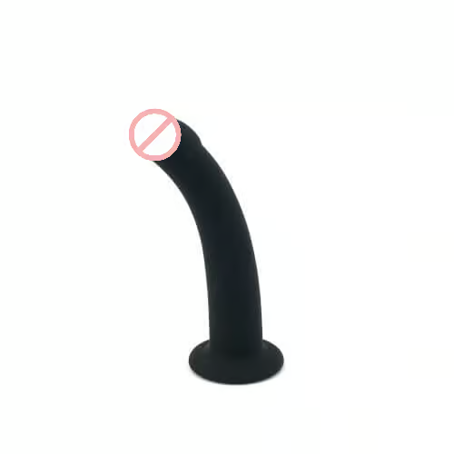 Black Smooth 5 Inch Dildo