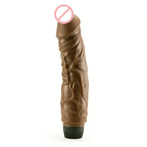 Adam Jelly chocolate Dream Big Vein Dildo Vibrator – Multi Speed