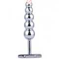 Tower Stainless Steel Butt Plug Spiral Anal Beads