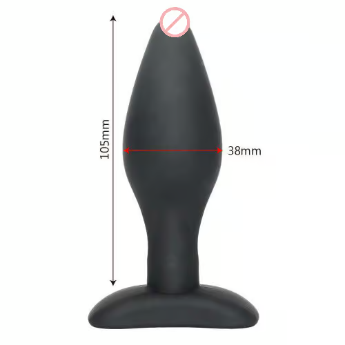 Silicone Anal Plug Smooth Butt Sex Toy