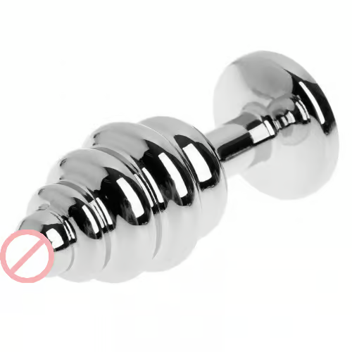Spiral Stainless Steel Butt Plug For Beginners