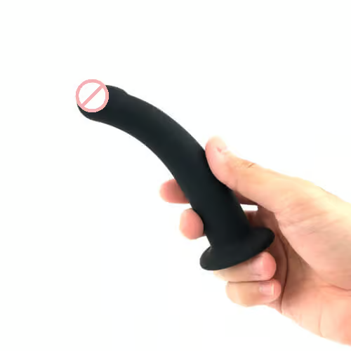 Black Smooth 5 Inch Dildo