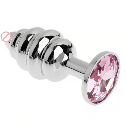 Spiral Stainless Steel Butt Plug For Beginners