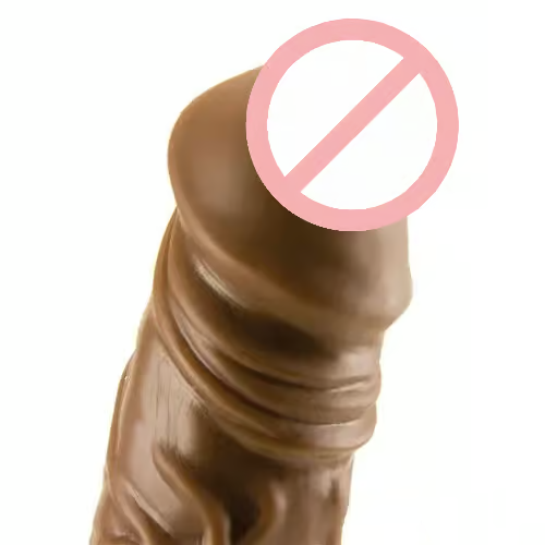 Adam Jelly chocolate Dream Big Vein Dildo Vibrator – Multi Speed