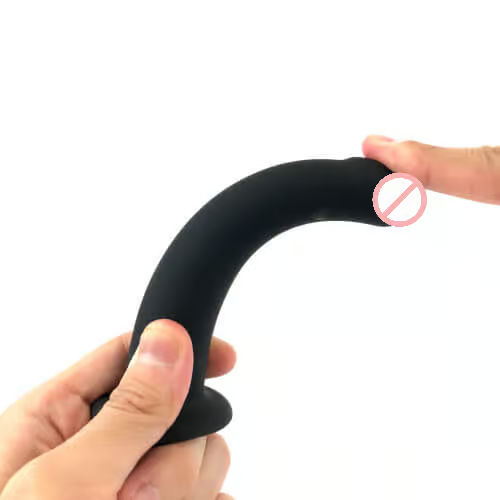 Black Smooth 5 Inch Dildo