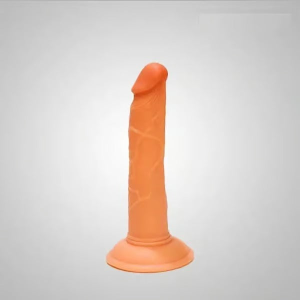 8 Inch BOBBY Slim Dildo With Suction Cup And Without Testicles