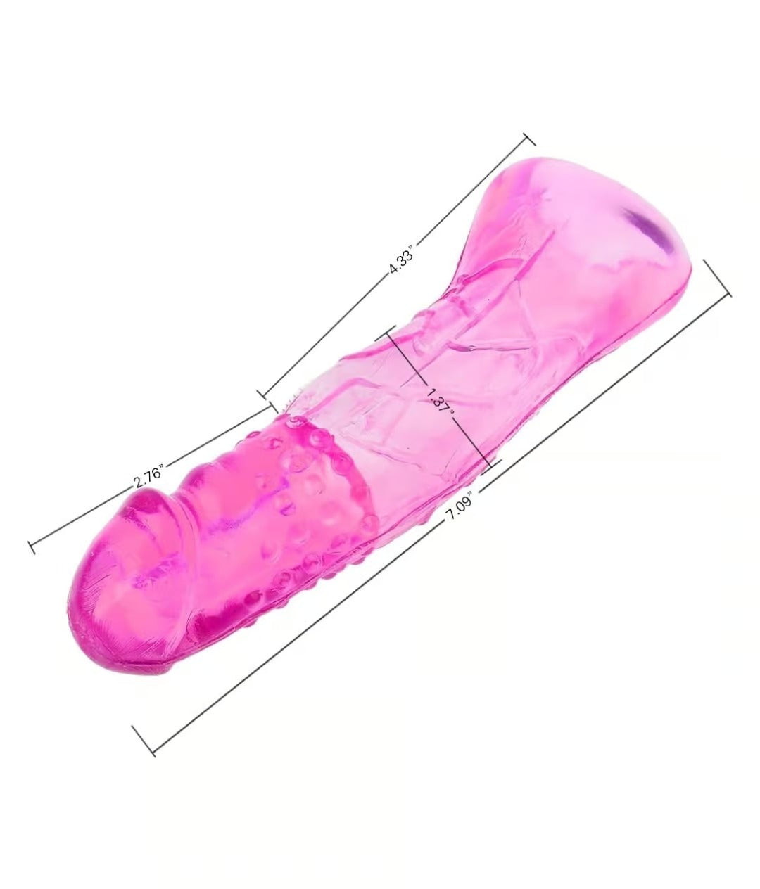 Pink Color Penis Extender Sleeve